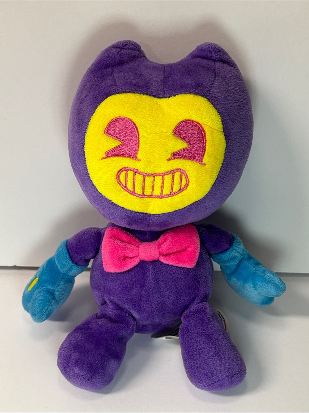 Bendy and the Ink Machine Blacklight Bendy Plush 9” Purple PhatMojo